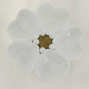 Менажница 280мм BALSFORD МЕЧТА 5 секции на подставке подарочная упаковка фарфор 000000000001206631