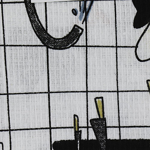 Полотенце кухонное 35х60см Доляна Котик на кухне 160гр 100%хлопок 000000000001206667