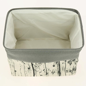 Корзина мягкая 36х26х24см ПОСУДА ЦЕНТР бежевый полиэстер 000000000001187232