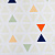 Полотенце Этель "Треугольники" 35х65см на петельке, репс, пл.130г/м2, 100% хлопок 4126950 000000000001200085
