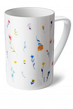 Кружка 425мл APOLLO GENIO Flores Cilindro фарфор FLC-425 000000000001194861