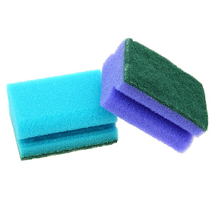 Губка д/мытья посуды 3шт профильная 31010 000000000001052588