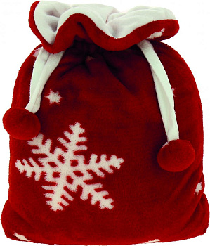 Плед 150х200см LUCKY Праздничный в мешке микс цветов 100% полиэстер 000000000001192151