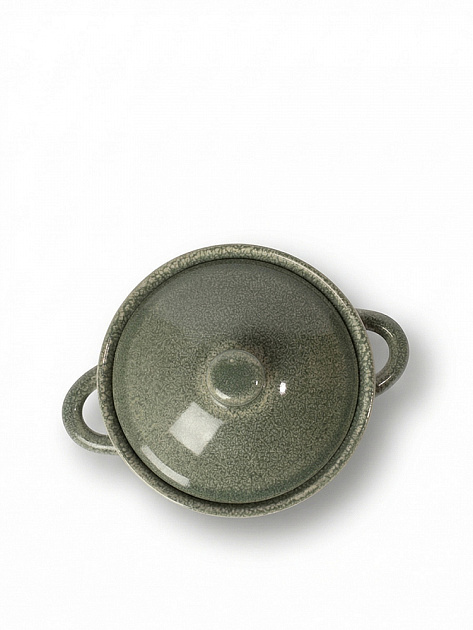 Бульонница с крышкой 290мл DE'NASTIA керамика зеленый керамика 000000000001231324