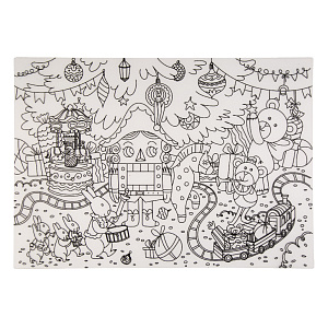 Раскраска-коврик Щелкунчик 29,7x42см 78053 000000000001179688