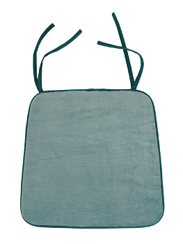 Подушка на стул 40х35х38см DE'NASTIA memory изумрудная полиэстер 000000000001196013