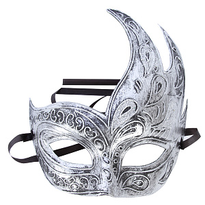 Карнавальная маска Жар-птица черная Magic Time, пластик 000000000001132799