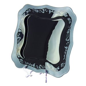 Столовый набор Authentic Silver Black Luminarc, 19 предметов 000000000001096154