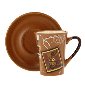 Кофейный набор Wellberg, керамика, 12 предметов 000000000001172402