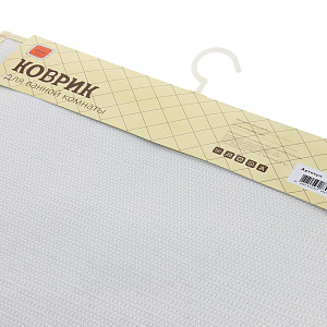 Коврик для ванной DE'NASTIA 50х80см микрофибра молочный M000020 000000000001118214