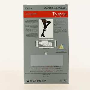 Колготки Пьер Карден Тулуза 200 ден с начесом фумо 2 000000000001148152