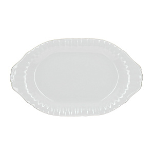 Овальное блюдо Платиновая отводка Porcelaine Czech Gold Hands, 33 см 000000000001136285