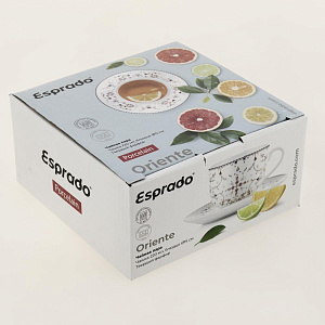 Пара чайная 220мл/15см ESPRADO Oriente фарфор 000000000001204030