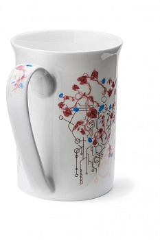 Кружка 435мл APOLLO GENIO Plato Tubo фарфор PLT-435 000000000001194862