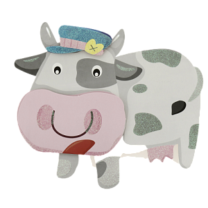 Наклейка самокл декор  из бумаги, на клеевой основе (35,5*25 см)  арт.31819 000000000001183519