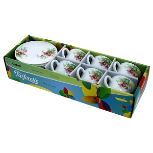 Чайный набор Сонже Farforelle, 190мл, 12 предметов 000000000001003820