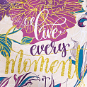 Постельное бельё «Этель» Live every moment, евро, 200х217 см, 220х240 см, 50х70 (+3) см, 2 шт., ранфорс 000000000001178883