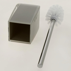 Щётка для унитаза DE'NASTIA четырёхгранная бежевый пластик 000000000001200447