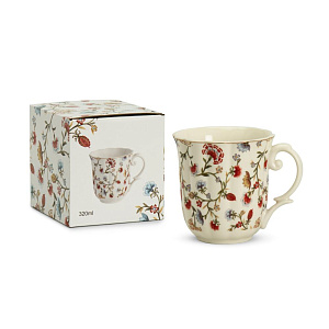 Кружка 320мл Цинния подарочная упаковка фарфор 000000000001224410