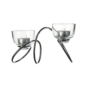 Подсвечник T-Loop Black+Blum, стекло 000000000001123294