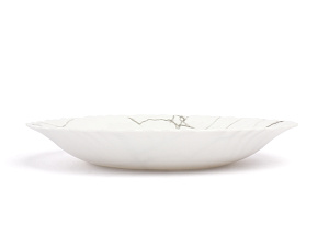 Тарелка суповая 22см FARFORELLE Мрамор стеклокерамика 000000000001216088