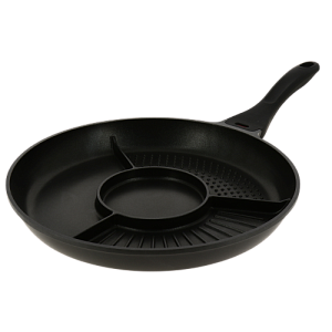 Сковорода-менажница 32см LADINA антипригарное покрытие литой алюминий 000000000001200748