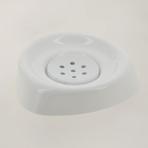 Набор аксессуаров для ванной комнаты VANSTORE 4 предмета (стакан дозатор для жидкого мыла, мыльница, занавеска) 008-04 000000000001203639