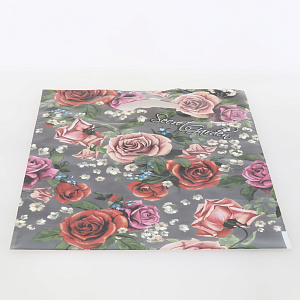 Пакет с прорубной ручкой 31х40см 60мкм ИНТЕРПАК Таинственный сад полиэтилен 000000000001215324