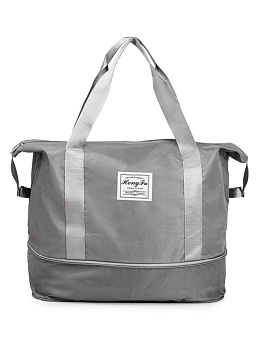 Сумка 55х30х20см дорожная трансформер(+10см) ST серый полиэстер 000000000001227187