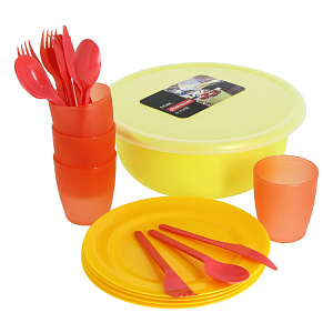 Набор для пикника Plast Team, 4 персоны 000000000001157440