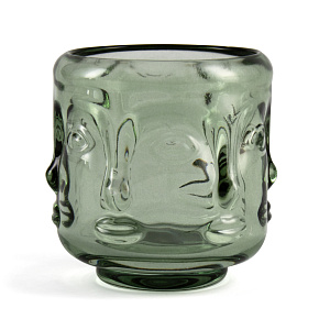 Подсвечник 7х7,5см Абстракция стекло 000000000001216424