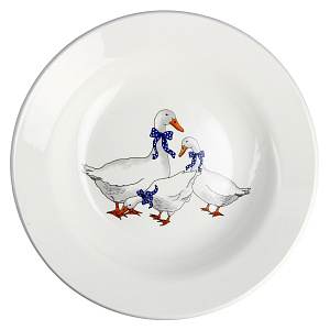 Глубокая тарелка Гуси Кубаньфарфор, 200мл 000000000001120719