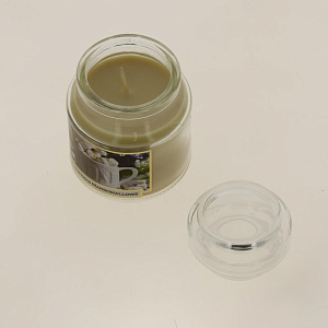 Ароматизированная свеча в баночке Зефир 130 гр (Christmas Marshmallow) в уп.12шт 000000000001191676