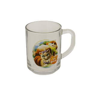 Кружка 250мл ND PLAY 44 Котенка матовая стекло 000000000001193216
