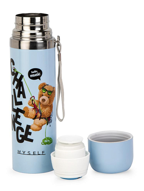 Термос 500мл ST мишка в ассортименте нержавеющая сталь 000000000001229288