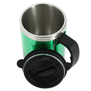 Термокружка 400мл, нержавеющая сталь 000000000001170340