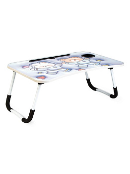 Столик 40х60х25см ST для ноутбука 3D сказка белый железо/МДФ 000000000001227162