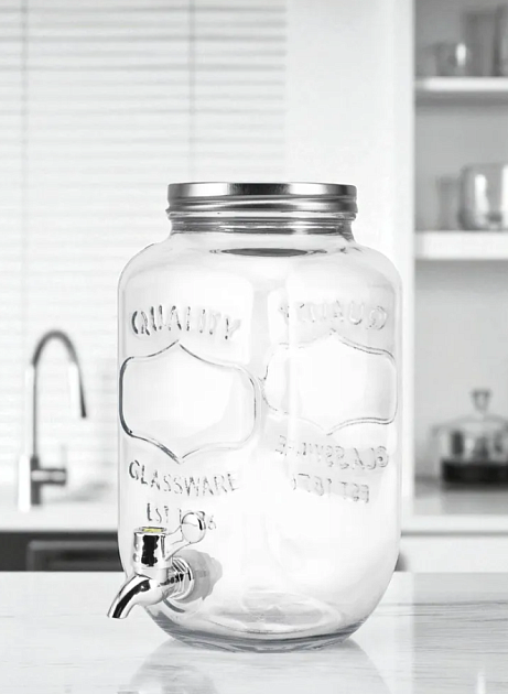 Банка для напитков 3,5л с краном в коробке B090026_MP 000000000001227494