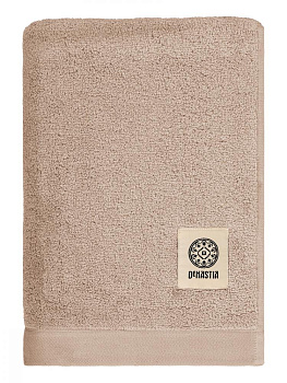 Полотенце 70х130см DE'NASTIA SOFT COLLECTION бежевый хлопок-100% 000000000001216099