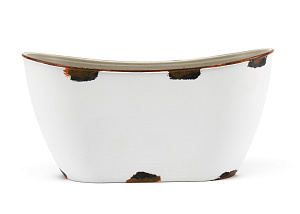 Кашпо 20,5х10х10,5 Retro овал микс пластик 000000000001216366