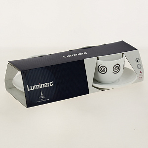 Набор чайный 4 предмета 220мл ESSE SIROC BROW Опал Q0253 000000000001198048