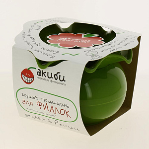 Горшок для фиалок ТЕХОСНАСТКА Аленький цветочек Оливковый пластик 000000000001182975