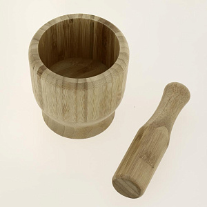Набор №1 (ступка+пестик) КАТУНЬ бамбук КТ-СП-01 000000000001203426