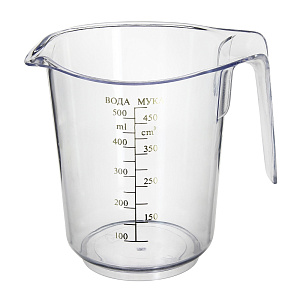 Мерная емкость для продуктов Plast-team, 0.5л 000000000001132508