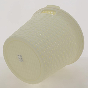 Корзина 15л артлайн круглая с крышкой пластик 4349600 000000000001092647