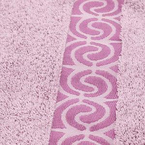 Полотенце 70х130см CLEANELLY BASIC Колоннэ махровое плотность 460гр/м сиреневый 100% хлопок ПЦ3501-4538,16-2107 000000000001205528