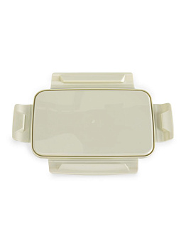 Контейнер с крышкой 1,5л PHIBO LOCK&OK светло-серый пластик 000000000001229619