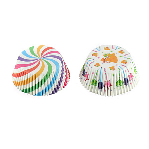 Формы для выпечки кексов Праздник Marmiton, бумажные, 50 шт. 000000000001125449