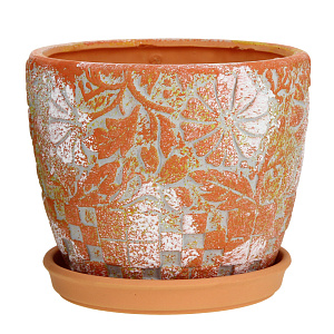 Цветочный горшок, 11 см, 0.45л 000000000001154563