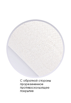 Коврик универсальный 60x100см LUCKY КОФЕ коричневый/бежевый полиэстер 000000000001215848